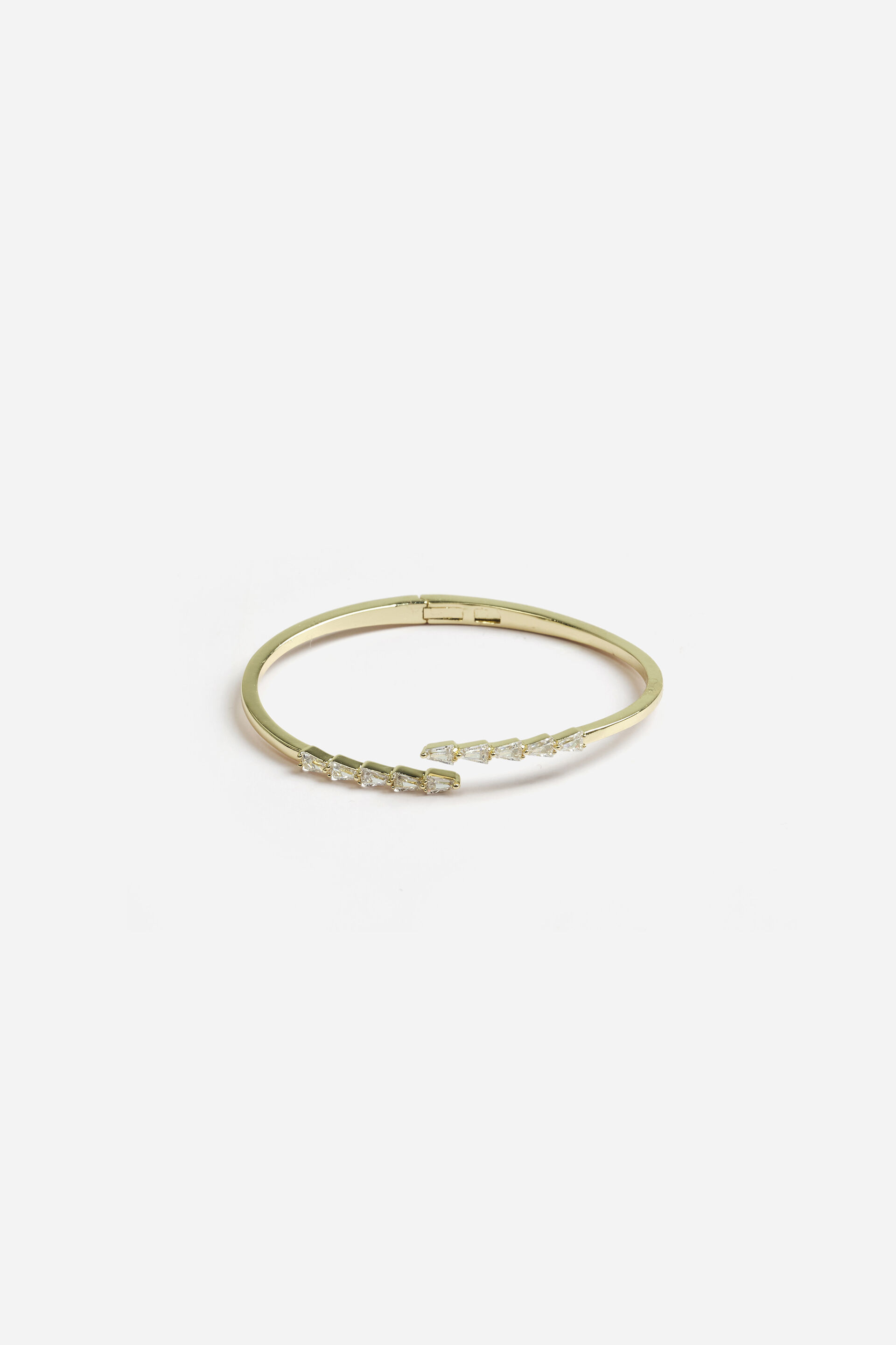 Crystal Triangle Line Bracelet, , image 1